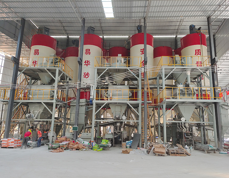 陜西榆林-年產30萬噸干混砂漿攪拌站